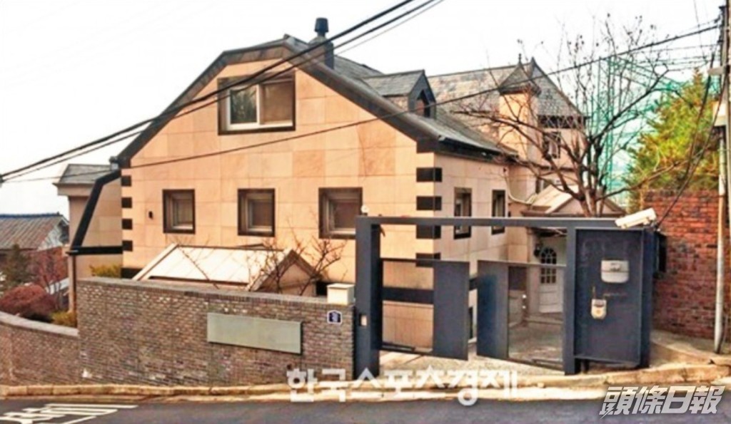 Rain夫妻位於梨泰院的豪宅，多度被狂迷上門滋擾。